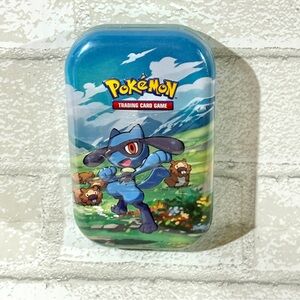 Pokemon Sinnoh Stars Mini Tin Riolu @ Bidoof NEW SEALED 2 Packs